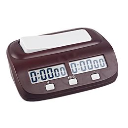 Schaakspellen Digitale professionele schaakklok Count Up Down Timer Sport Elektronische schaakklok Competitie Bordspel Horloge Ouder-kind 231215