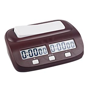 Schaakspellen Digitale professionele schaakklok Count Up Down Timer Sport Elektronische schaakklok Competitie Bordspel Horloge Ouder-kind 231215