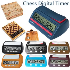 Jogos de xadrez Relógio de xadrez profissional Relógio de xadrez eletrônico digital I-GO Jogos de tabuleiro de competição Contagem regressiva Temporizador digital 231215