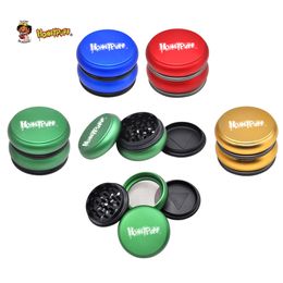 Schaakstijl aluminium rook accessoire kruid grinders 4 -piece herbivore molen 63 mm ruimte kast grinders metaal roken accessoires