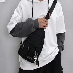 Bolsa de cofre Tide Marca de marea Japonesa Simple Simple Tool Bag Boly Body Sports Men's Small Bags Ins Cool Personalidad mochila