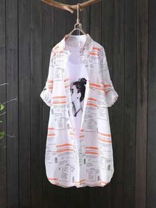 Chique blouse stijlvolle damesoverhemden dames en blouses zomer 2023 tops voor vrouwen wit shirt Koreaanse stijl