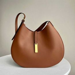 Chique Half Moon Designer Bag Po Id Luxe schoudertassen Dames Suede Leather Designer Handtassen Handtassen Koppeling Tas Tas Purse 2023