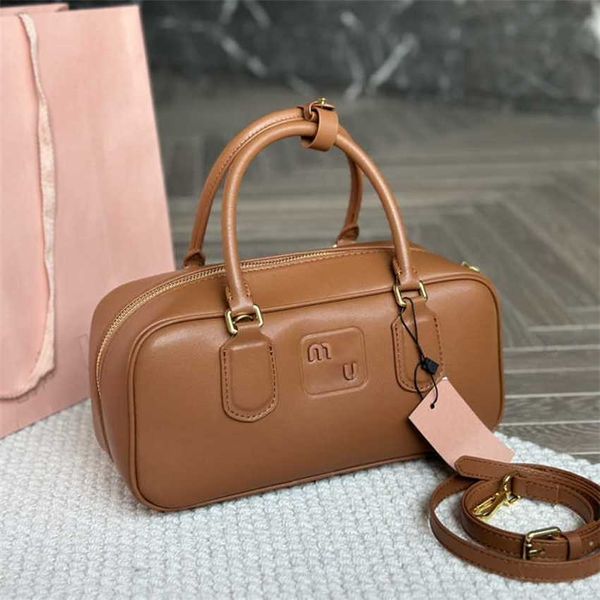 Chic Mumu Bolso de bolos marrón para mujer, bolso de mano cuadrado de alta calidad, maletín con asa para mujer, bolsos de diseñador de cuero, bolsos de hombro de calle frescos, monedero 231011