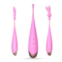 Point chic à haute fréquence Shaker femelle Scream Strong Electric Masturbation Device for Clitoral Stimulation Climax Adult Products 231129