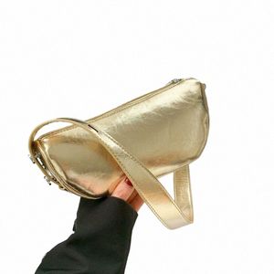 Chique Sier Woman's Bag Gold Designer Handtassen voor vrouwen Laser Armpit Bag Merk Schoudertas Vrouwelijke tophandgreep Shopper Purse E9UV#
