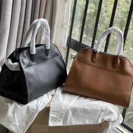 Chic The Row Margaux15 Luxury Handbag Sac en daim classique Sacs d'épaule de grande capacité Bags de fourgon