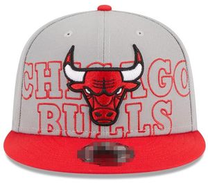 Chicago''Bulls''Ball Caps 2023-24 unisex baseball cap snapback hoed 2023 Finals Champions Locker Room 9FIFTY zonnehoed borduurwerk lente zomer cap groothandel mutsen a12