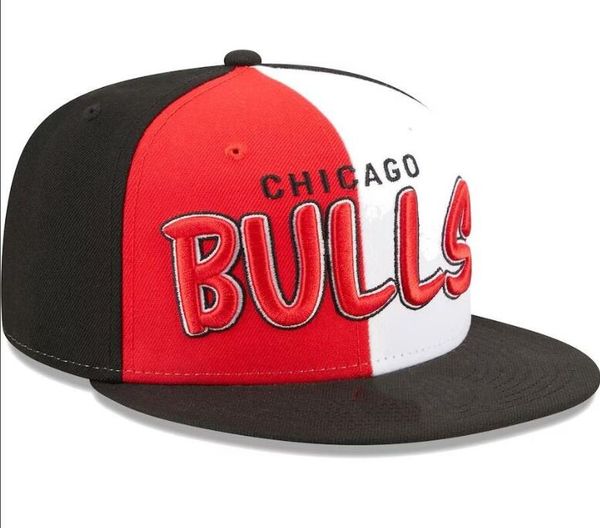 Chicago''Bulls''Ball Caps 2023-24 casquette de baseball unisexe chapeau snapback 2023 Finals Champions Locker Room 9FIFTY chapeau de soleil broderie printemps casquette d'été bonnets en gros