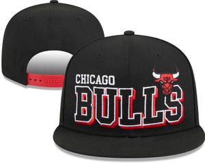 Chicago''Bulls''Ball Caps 2023-24 unisexe mode coton strapback casquette de baseball chapeau snapback hommes femmes chapeau de soleil broderie printemps casquette d'été en gros a0