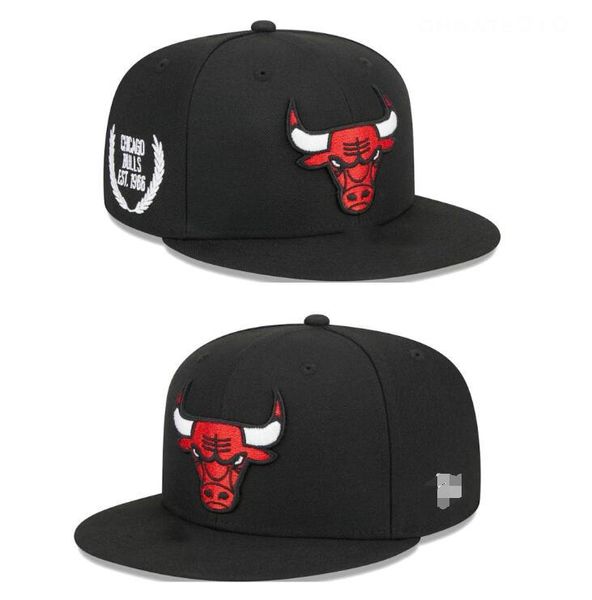 Chicago'''bulls'''''ball ball 2023-24 Unisex Fashion Baseball Cap Snapback Gat Men Women Sun Bordery Bordery Spring Summer Cap Wholesale A10