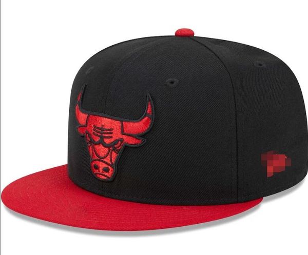 Chicago''Bulls''Ball Caps Casquette 2023-24 unisexe mode coton casquette de baseball chapeau snapback hommes femmes chapeau de soleil broderie printemps casquette d'été en gros a46
