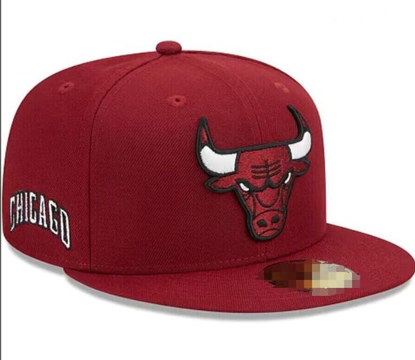Chicago''Bulls''Ball Caps Casquette 2023-24 unisexe mode coton casquette de baseball chapeau snapback hommes femmes chapeau de soleil broderie printemps casquette d'été en gros A16