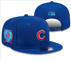 Chicago''cubs'''' Ball Cap Baseball Snapback pour les hommes Femmes Sun Hat Gorras Embroderie Boston Casquette Champion des champions du monde des World Series CAPS ALIMENTS A0