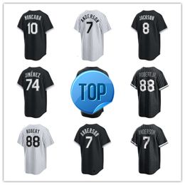 Chicago White Custom Sox Baseball Jerseys Andrew Benintendi 7 Dominic Fletcher 74 Eloy Jimenez 12 Kevin Pilier 88 Robert Jr.45 Garrett Crochet 25 Andrew Vaughn