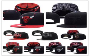 Chicago13Bulls13men Women Youth Cap New Era Team Title 9Fifty Snapback Hat de basket ajusté Black2995682