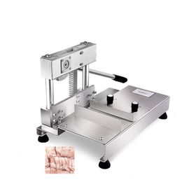 Machine de coupe de scie à ruban verticale de portion d'os de viande de canard de poulet machine de coupe de poulet manuelle