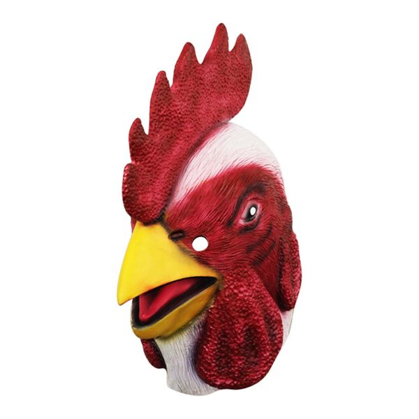 Tête de poulet Masque en latex Masque de coq pour Halloween Costume Party Carnaval PropFree Freight
