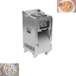 Chicken Stripsslicer Draadsnijder Volautomatische gesneden Meatshiitake Dicing Machine