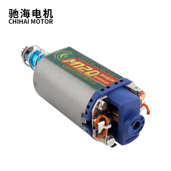 Motor Chihai M120 M140 M160 Motor de alta velocidad de alto torque Airsoft de alto rendimiento Motor de caja de cambios AEG ultra personalizado para M4 M16 MP5