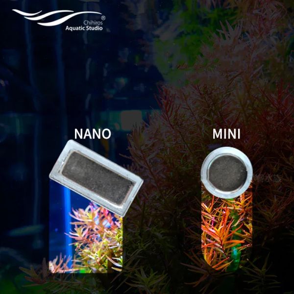 Chihiros Aquarium Mini Nano Magnet Cleaner Algues Scraper Fish Tock Nettoying Water Plant magnétique Strong puissant pinceau