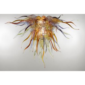 Murano glazen kroonluchter lampen G9 led-lampen met kristalhanglamp voor woonkamer deco
