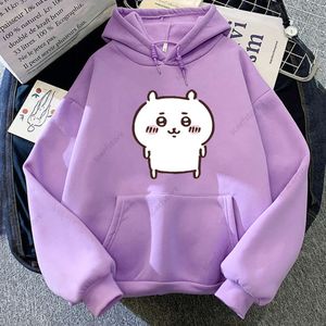 Chiikawa zelfspot beer anime herfst en winter student casual mode hoodies heren en dames hoodies hoodie