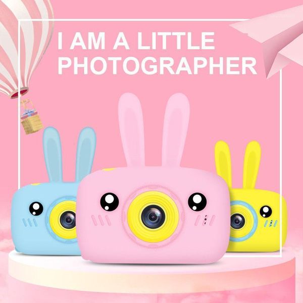 Caméra enfant HD appareil photo numérique 2 pouces mignon dessin animé jouets enfants cadeau d'anniversaire 1600w enfant toys1