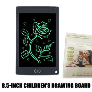 Outils de dessin pour enfants 8,5 pouces Intelligence LCD pour enfants Éducation précoce Classe en ligne Apprentissage Peinture Tableau d'écriture Tableau d'écriture Énergie lumineuse