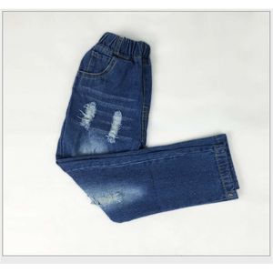 Enfants enfants filles jeans vêtements mode enfants fille fille élastique pantalon de taille bébé bébé décontracté denim long pantalon vêtements