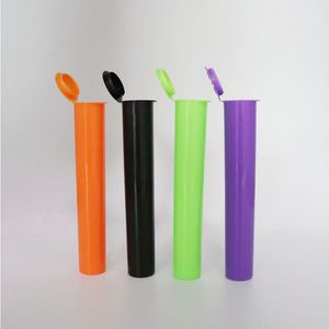 kindveilige plastic knijp plastic pop-top deksels pre roll verpakking gezamenlijke flacon buizen 109*19mm PTT-109 Didsc