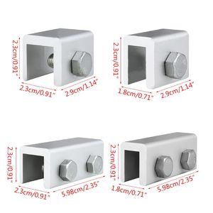 Child Safety Window Limiters Home Security Windows Lock met sleutel sleutel venster Veiligheidsloten voor verticale glijdende ramen