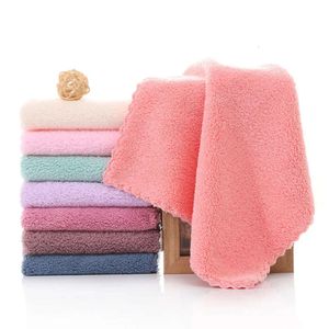 Kind Superfijn Vezel Cartoon Melange handdoek Handhanddoek Pinafore Home Cleaning Face voor baby 25x25cm