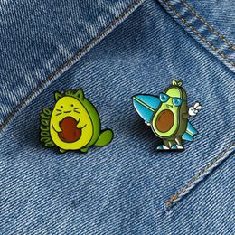 kindertijd fruit dieren pin Leuke Anime Films Games Harde Emaille Pins Verzamel Cartoon Broche Rugzak Hoed Zak Kraag Revers Badges