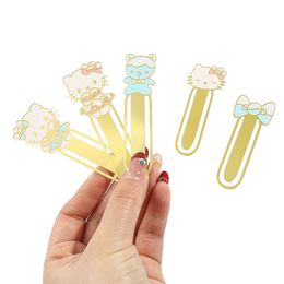 Enfance Sweet Cats Film Film Bookmark Movie Peripheral Bookmarks Metal Hollowed Craft Bookmarks Stationnery and Gifts Clip