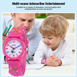 Enfants 3D Silicone Bande Dessinée Étanche Quartz Montre École Primaire Hommes et Femmes Montres Enfants Cadeau