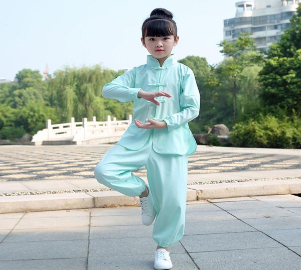 Disfraz de Wushu para niños y niñas adultas, Kimono, ropa de Judo, traje de kungfú chino, ropa de Tai Chi, uniforme de artes marciales 4829082