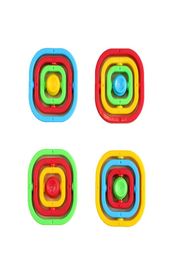 Enfants Toy Toy Infinity Spinner Square Puzzle Toys Stress Stress Funny Game Game Four Quatre Maze-Toys9491951