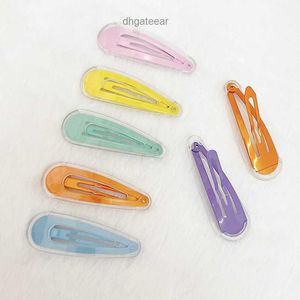 Niños y adultos DIY DIY AGUA CLIP BB BB 5cm Candy Transparent Jelly Tape de plástico de color Capacitación de cabello de tamaño pequeño