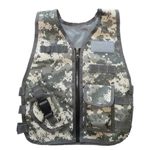 Kinderen Army Tactical Military Sniper Vest Hunting CP Camouflage Uniform Jungle Combat Clothing CS Game Airsoft Vest For Kids