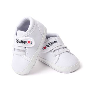 Kinderen Baby Babyschoenen Kids Jongens Meisje Katoenen Sportster Vloerschoenen Liefde Mama Herfst Mode Antislip Zachte Peuters Schoenen