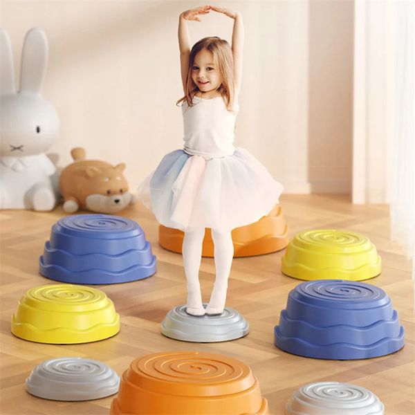 Équilibre des enfants Steping Stones Toys Sports Intégration Sensory Training Paroisse Party Indoor Outdoor Game Autism Thérapie 240422