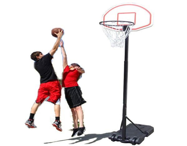 Child basketball Stand portable Basketball Backboard Hauteur réglable avec un ensemble d'infranteur Boys Indoor Sports Item9428261