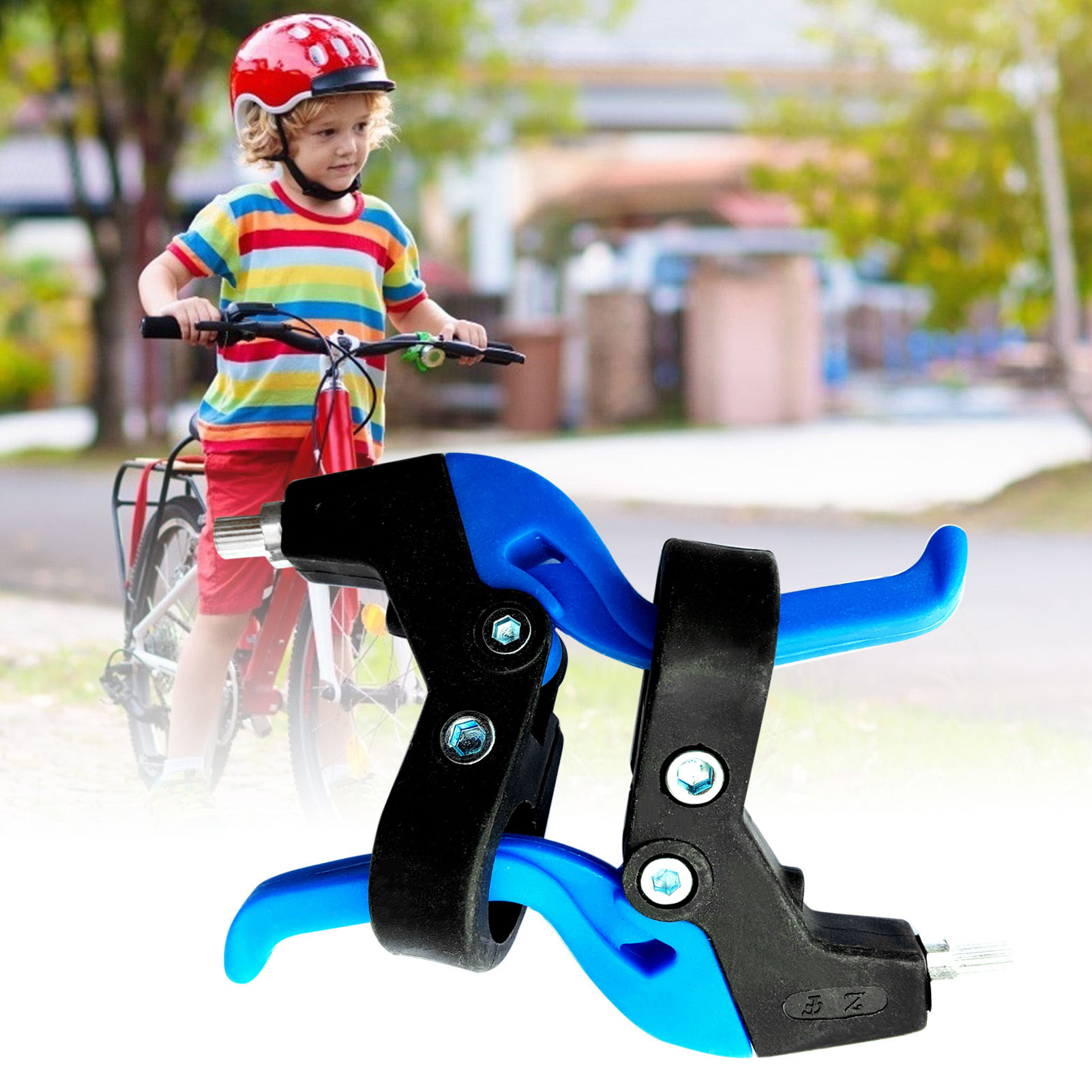 Children Bicycle Brake Handles Plastic Ultra-light Three-finger Brake Handles Bicycle Disc Brake Accessories Set