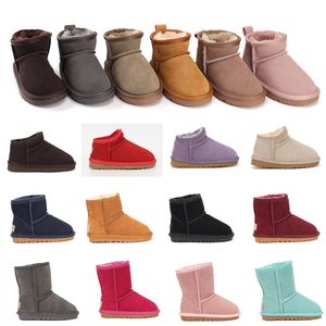 Enfants garçons concepteur enfant en bas âge filles bottes d'hiver enfants femmes enfants en peluche chaussures chaudes australie Itys daim botte de neige