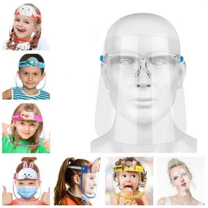 Máscaras de aislamiento antivaho para mascotas con cara de dibujos animados para niños, gafas transparentes para adultos, máscara protectora completa, cubierta transparente para la cabeza, venta