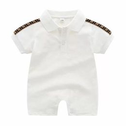 Conjuntos de ropa de diseñador para niños Rompers recién nacidos Baby Girls Boy Slewer Cottle Cothy Cothly Marca Letra impresa para infantil Bouchysuit para niños Bodysuit