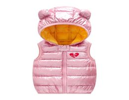 Kinderen in katoenen vesten herfst winter peuter kleding kinderen warme bovenkleding jassen voor babyjongens meisjes 15 jaar waistcoats298G1208648