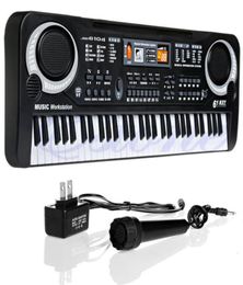 Children Electric Piano Organ 61 Keys Music Electronic Keyboard Board para niños Chrismas Gift US Plug9063743