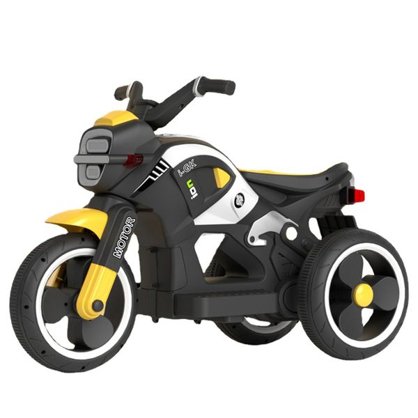 Triciclo eléctrico para niños, motocicleta de 2 a 7 años, niño y niña pueden sentarse en un coche de juguete, andador, juguete para niños con luz musical